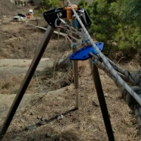 山岳救援三腳架介紹及安裝方法